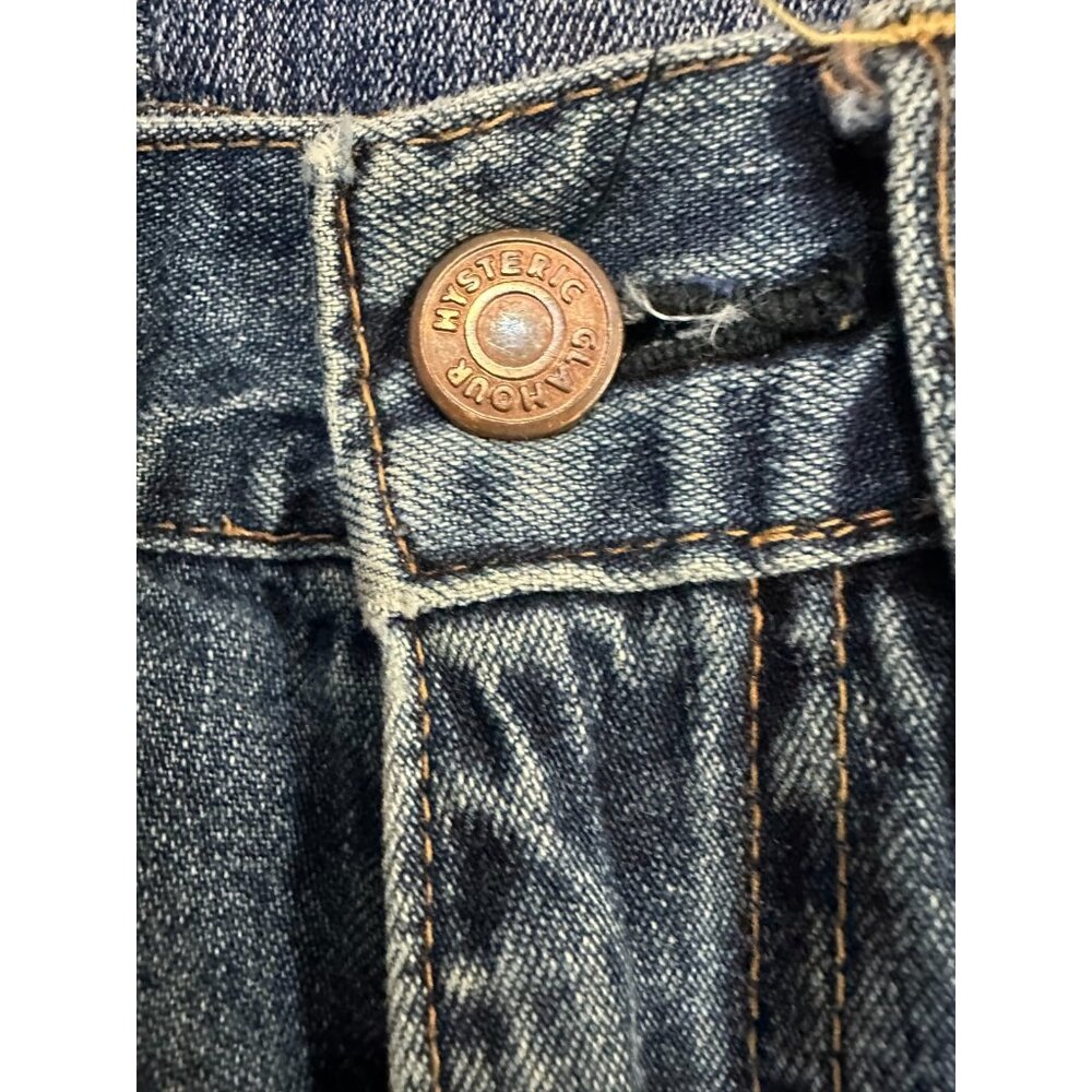 Hysteric Glamour Embroidered Denim Jeans size - Picture 2 of 7